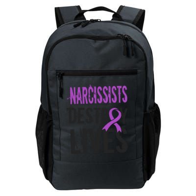 Domestic Abuse Violence Awareness Narcissism Narcissistic Gift Daily Commute Backpack