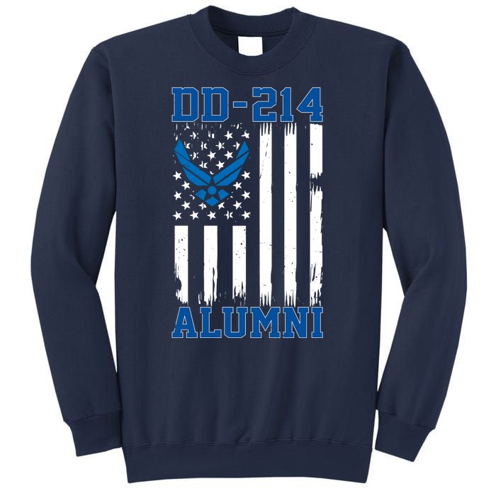 DD214 Alumni Veteran Vintage American Flag Sweatshirt