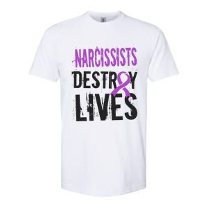 Domestic Abuse Violence Awareness Narcissism Narcissistic Gift Softstyle CVC T-Shirt