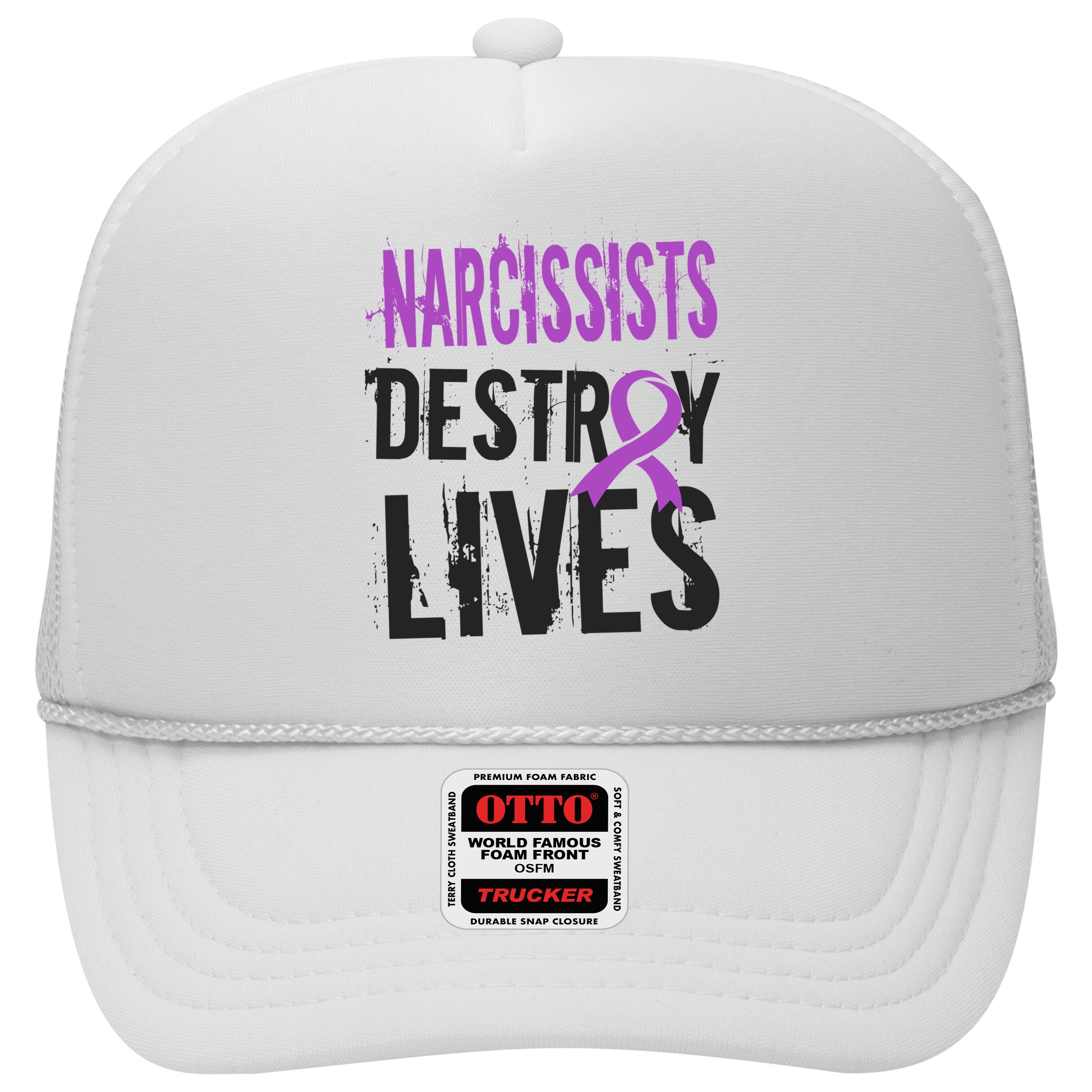 Domestic Abuse Violence Awareness Narcissism Narcissistic Gift Hat