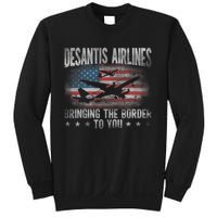 Desantis Airlines Vintage Shirt Bringing The Border To You Sweatshirt