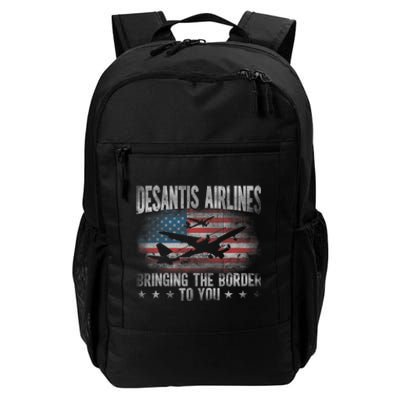 Desantis Airlines Vintage Shirt Bringing The Border To You Daily Commute Backpack