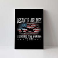 Desantis Airlines Vintage Shirt Bringing The Border To You Canvas