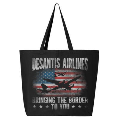 Desantis Airlines Vintage Shirt Bringing The Border To You 25L Jumbo Tote