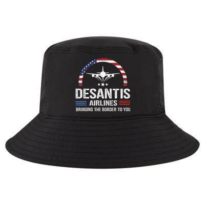 Desantis Airlines Vintage Bringing The Border To You Cool Comfort Performance Bucket Hat