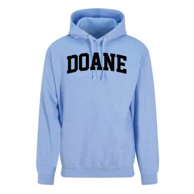 Doane Arch Vintage College Athletic Sport Unisex Surf Hoodie