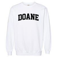 Doane Arch Vintage College Athletic Sport Garment-Dyed Sweatshirt