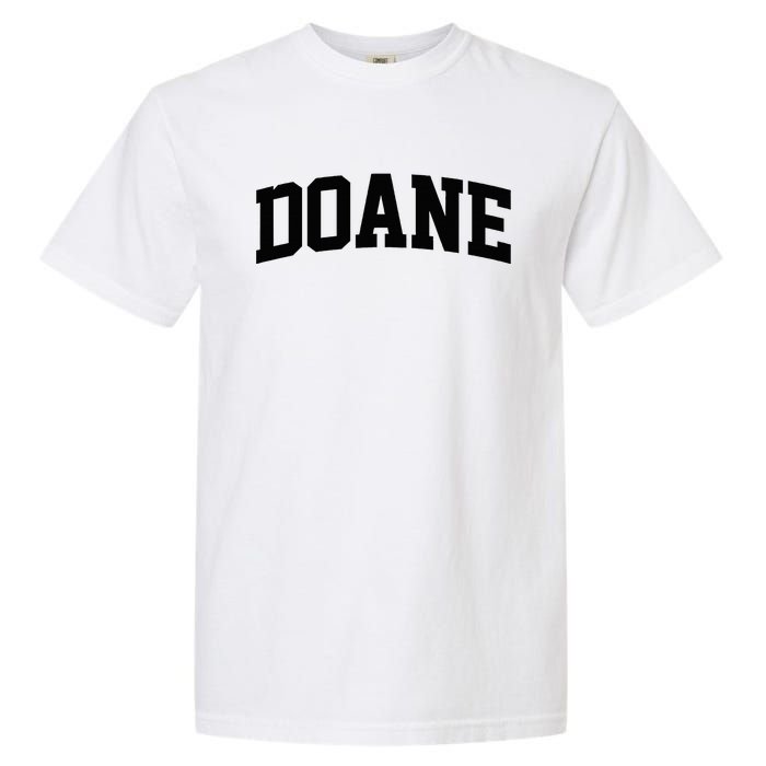 Doane Arch Vintage College Athletic Sport Garment-Dyed Heavyweight T-Shirt