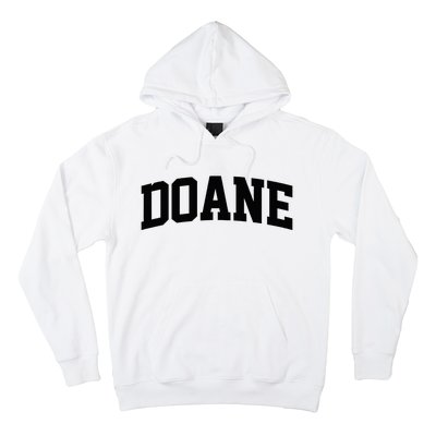 Doane Arch Vintage College Athletic Sport Hoodie