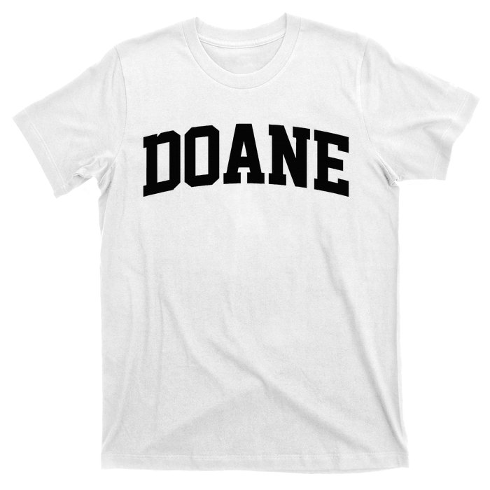 Doane Arch Vintage College Athletic Sport T-Shirt