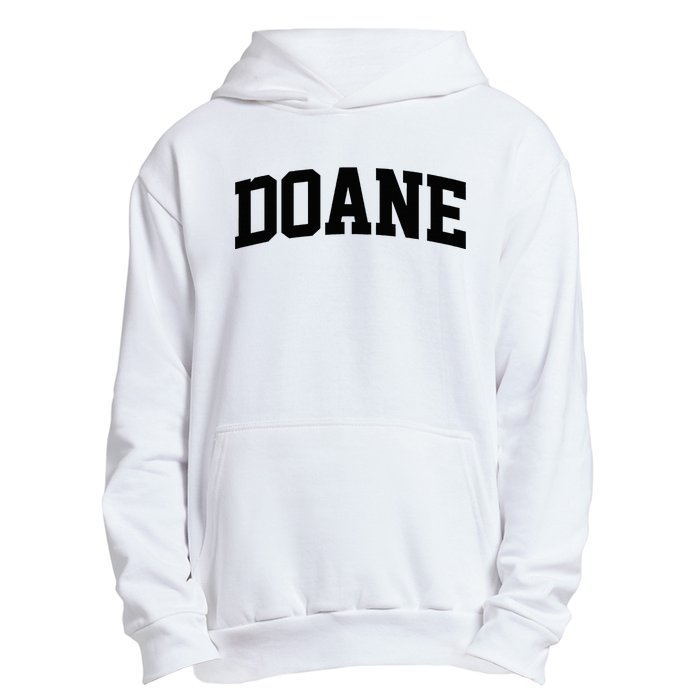 Doane Arch Vintage College Athletic Sport Urban Pullover Hoodie