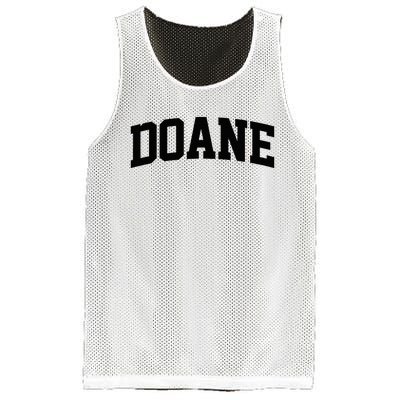 Doane Arch Vintage College Athletic Sport Mesh Reversible Basketball Jersey Tank