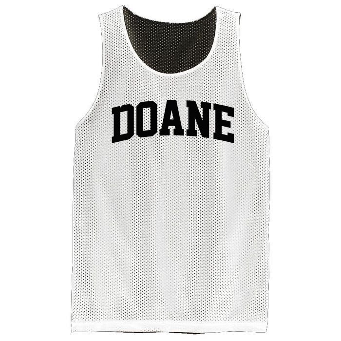 Doane Arch Vintage College Athletic Sport Mesh Reversible Basketball Jersey Tank