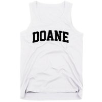 Doane Arch Vintage College Athletic Sport Tank Top