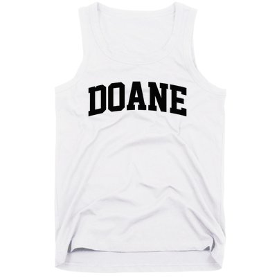 Doane Arch Vintage College Athletic Sport Tank Top