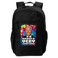 Dazed And Very Confused Joe Biden Hippie Backpack