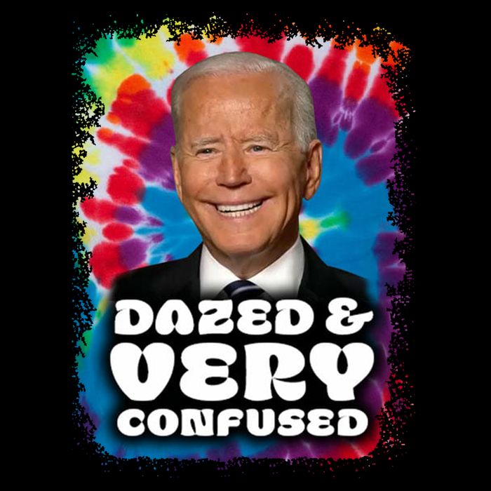Dazed And Very Confused Joe Biden Hippie Backpack