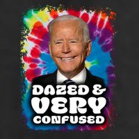 Dazed And Very Confused Joe Biden Hippie 25L Jumbo Tote