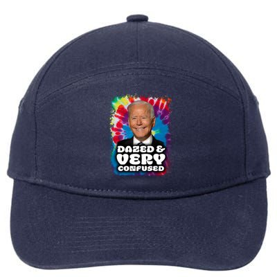 Dazed And Very Confused Joe Biden Hippie 7-Panel Snapback Hat