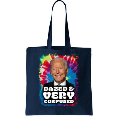 Dazed And Very Confused Joe Biden Hippie Tote Bag