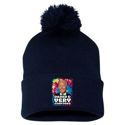 Dazed And Very Confused Joe Biden Hippie Pom Pom 12in Knit Beanie