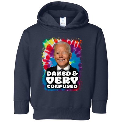 Dazed And Very Confused Joe Biden Hippie Toddler Hoodie