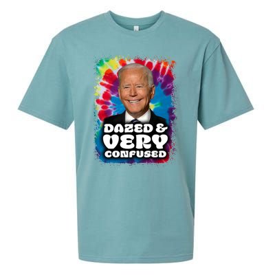 Dazed And Very Confused Joe Biden Hippie Sueded Cloud Jersey T-Shirt