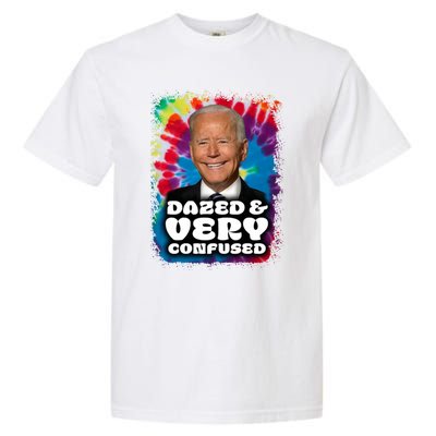 Dazed And Very Confused Joe Biden Hippie Garment-Dyed Heavyweight T-Shirt