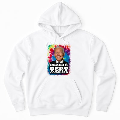 Dazed And Very Confused Joe Biden Hippie Hoodie