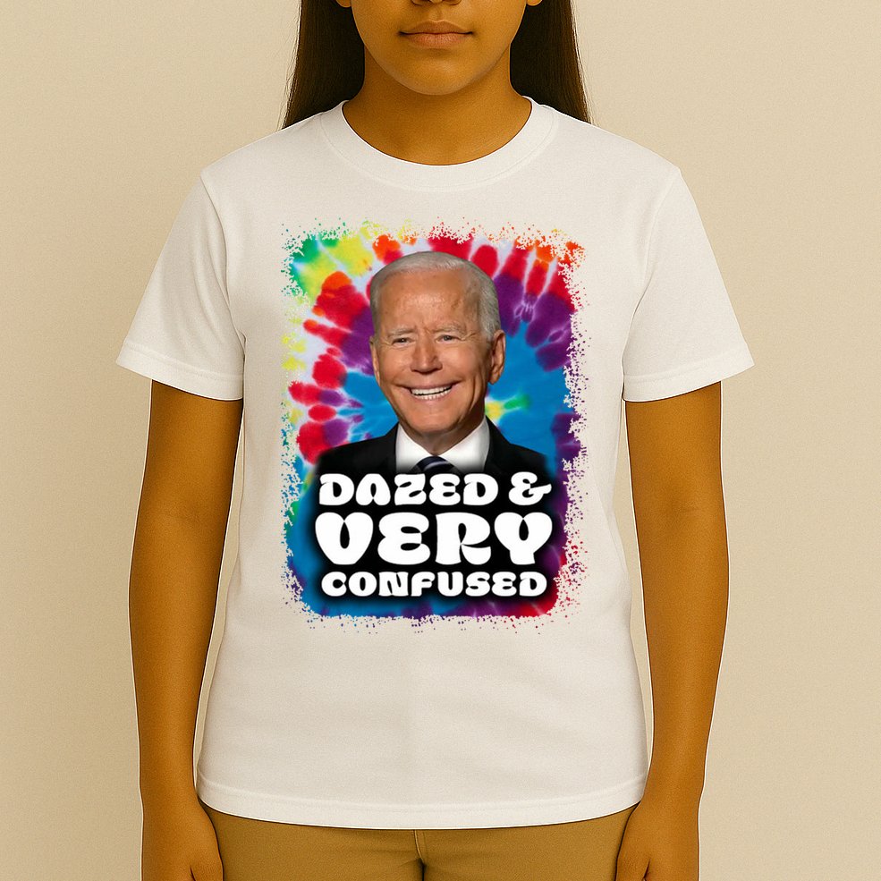 Dazed And Very Confused Joe Biden Hippie T-Shirt