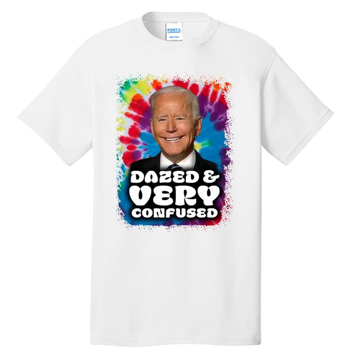 Dazed And Very Confused Joe Biden Hippie Tall T-Shirt