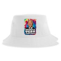 Dazed And Very Confused Joe Biden Hippie Sustainable Bucket Hat