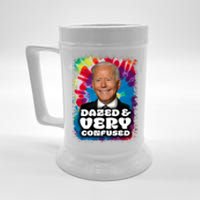 Dazed And Very Confused Joe Biden Hippie Beer Stein