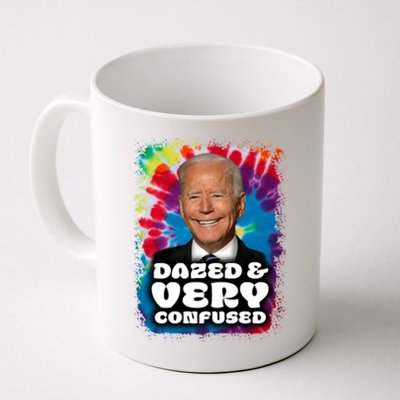 Dazed And Very Confused Joe Biden Hippie Coffee Mug