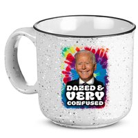 Dazed And Very Confused Joe Biden Hippie 15oz Campfire Ceramic Mug