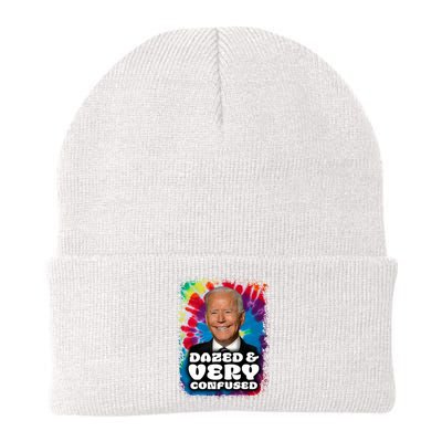 Dazed And Very Confused Joe Biden Hippie Knit Cap Winter Beanie