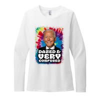 Dazed And Very Confused Joe Biden Hippie Womens CVC Long Sleeve Shirt