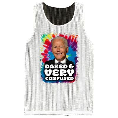 Dazed And Very Confused Joe Biden Hippie Mesh Reversible Basketball Jersey Tank