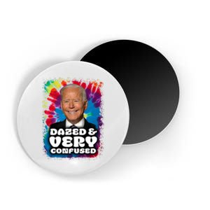 Dazed And Very Confused Joe Biden Hippie Magnet