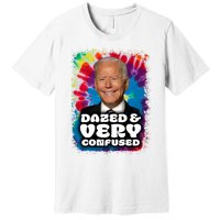 Dazed And Very Confused Joe Biden Hippie Premium T-Shirt