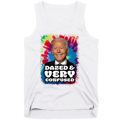 Dazed And Very Confused Joe Biden Hippie Tank Top