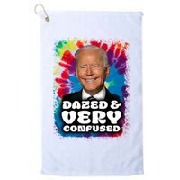 Dazed And Very Confused Joe Biden Hippie Golf Towel