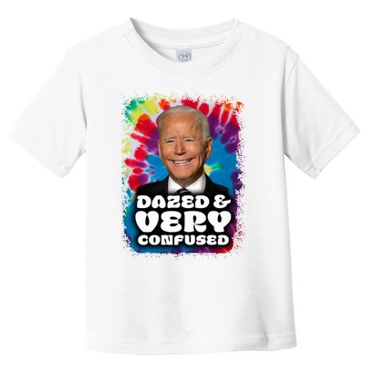 Dazed And Very Confused Joe Biden Hippie Toddler T-Shirt