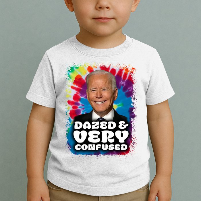 Dazed And Very Confused Joe Biden Hippie Toddler T-Shirt