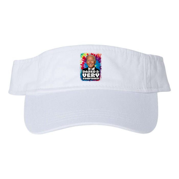 Dazed And Very Confused Joe Biden Hippie Valucap Bio-Washed Visor