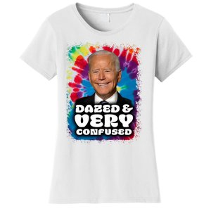 Dazed And Very Confused Joe Biden Hippie Women's T-Shirt