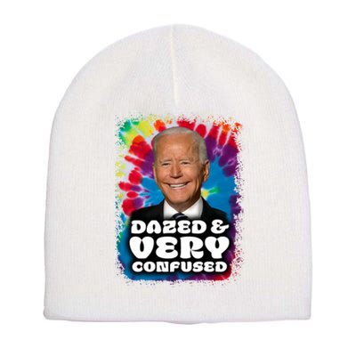 Dazed And Very Confused Joe Biden Hippie Short Acrylic Beanie