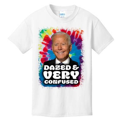 Dazed And Very Confused Joe Biden Hippie Kids T-Shirt