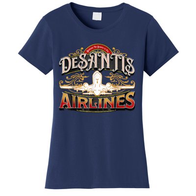 Desantis Airlines Vintage Bringing The Border To You Women's T-Shirt