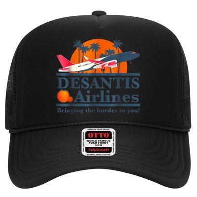 DeSantis Airlines Vintage High Crown Mesh Back Trucker Hat